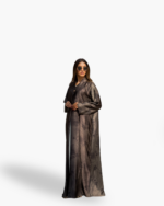 muhajeerah Kanzo Shadow Silk Abaya
