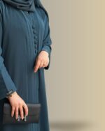 Navy Blue Pleated