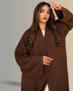 Royal Cocoa Serenity Abaya - Image 4